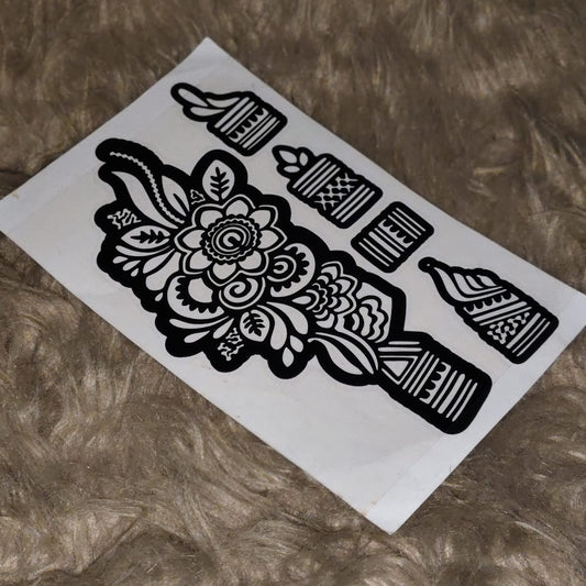 Reuseable Henna Stencils (For Finger Dipping)