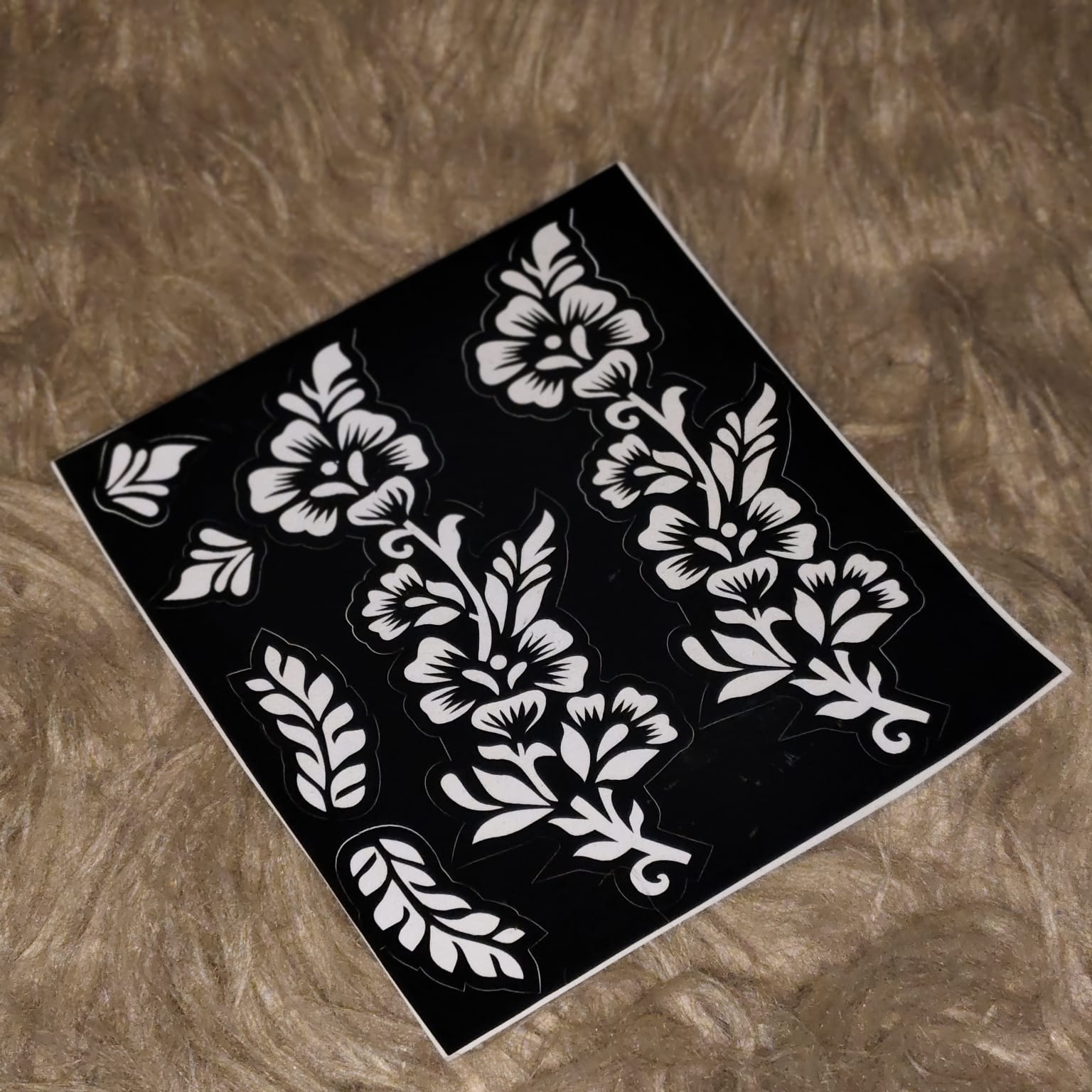 Reuseable Henna Stencils (For Finger Dipping)