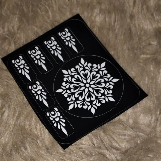 Reuseable Henna Stencils (For Finger Dipping)