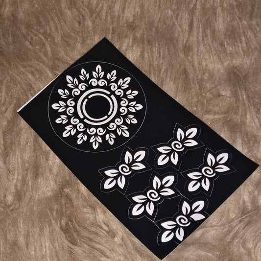 Reuseable Henna Stencils (For Finger Dipping)