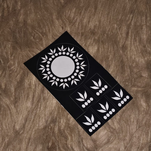 Reuseable Henna Stencils (For Finger Dipping)