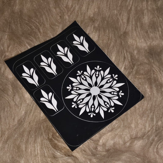 Reuseable Henna Stencils (For Finger Dipping)