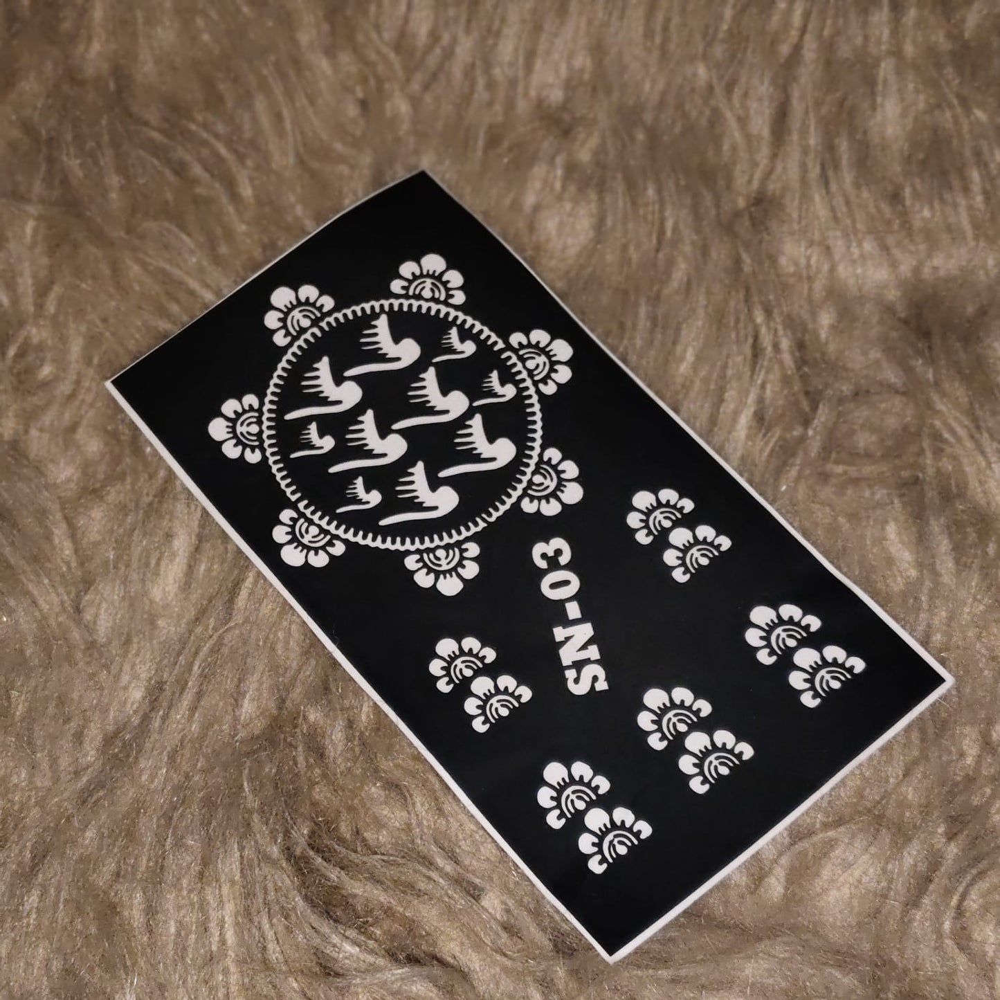 Reuseable Henna Stencils (For Finger Dipping)