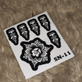 Reuseable Henna Stencils (For Finger Dipping) SN-11