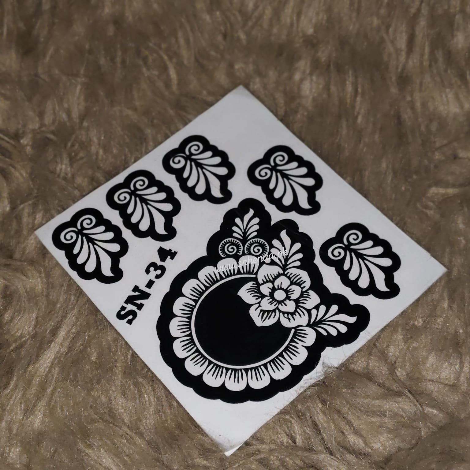 Reuseable Henna Stencils