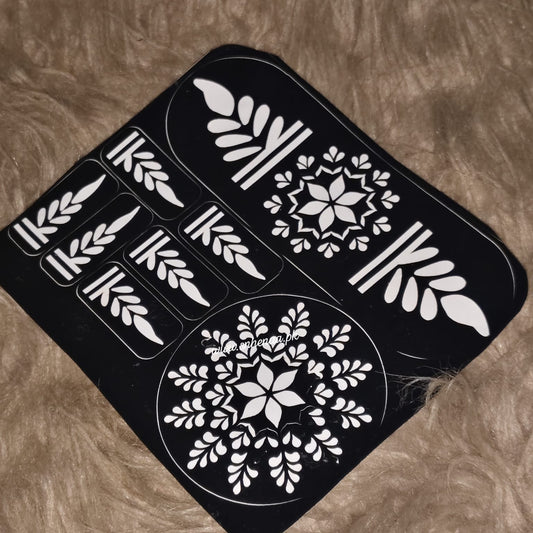 Reuseable Henna Stencils