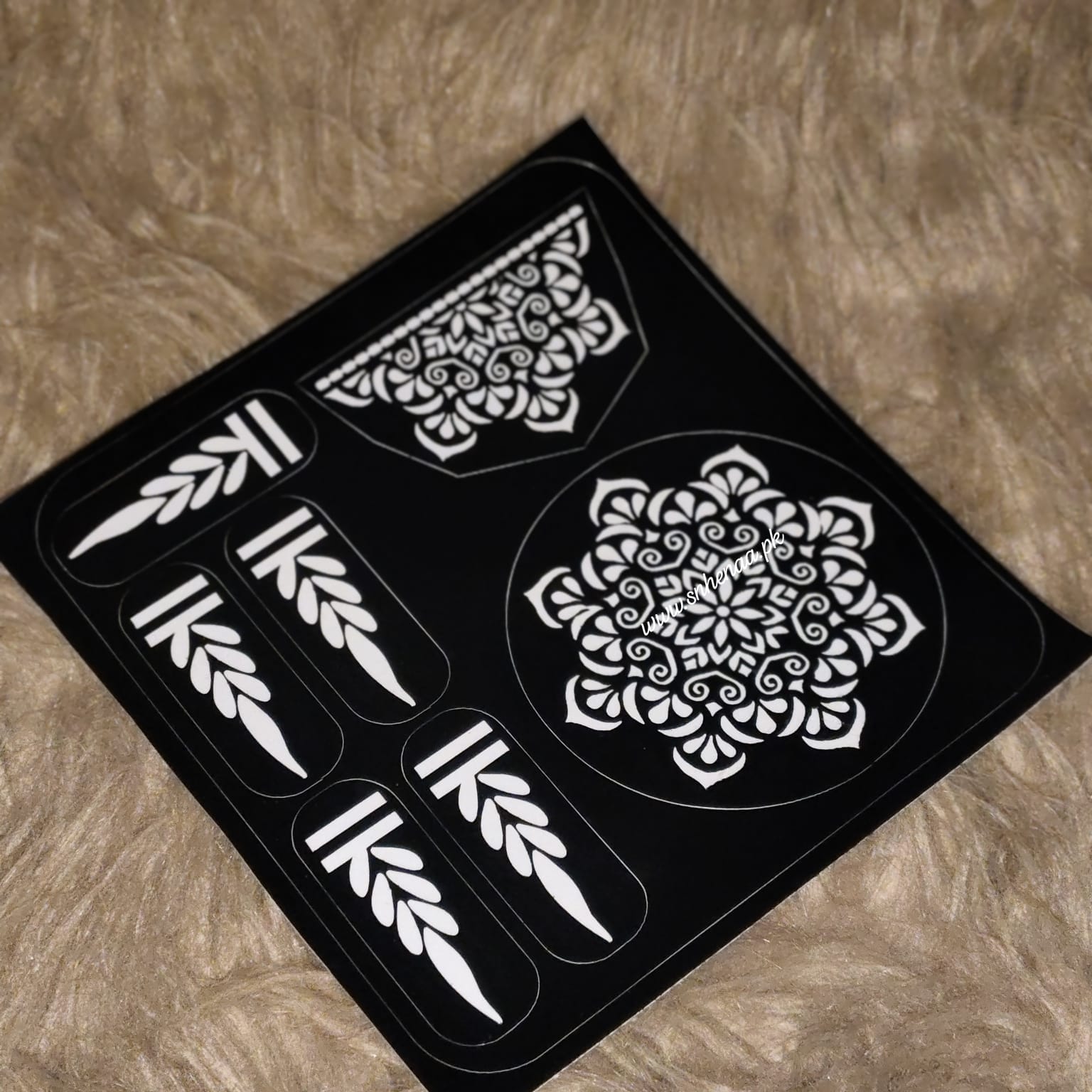 Reuseable Henna Stencils