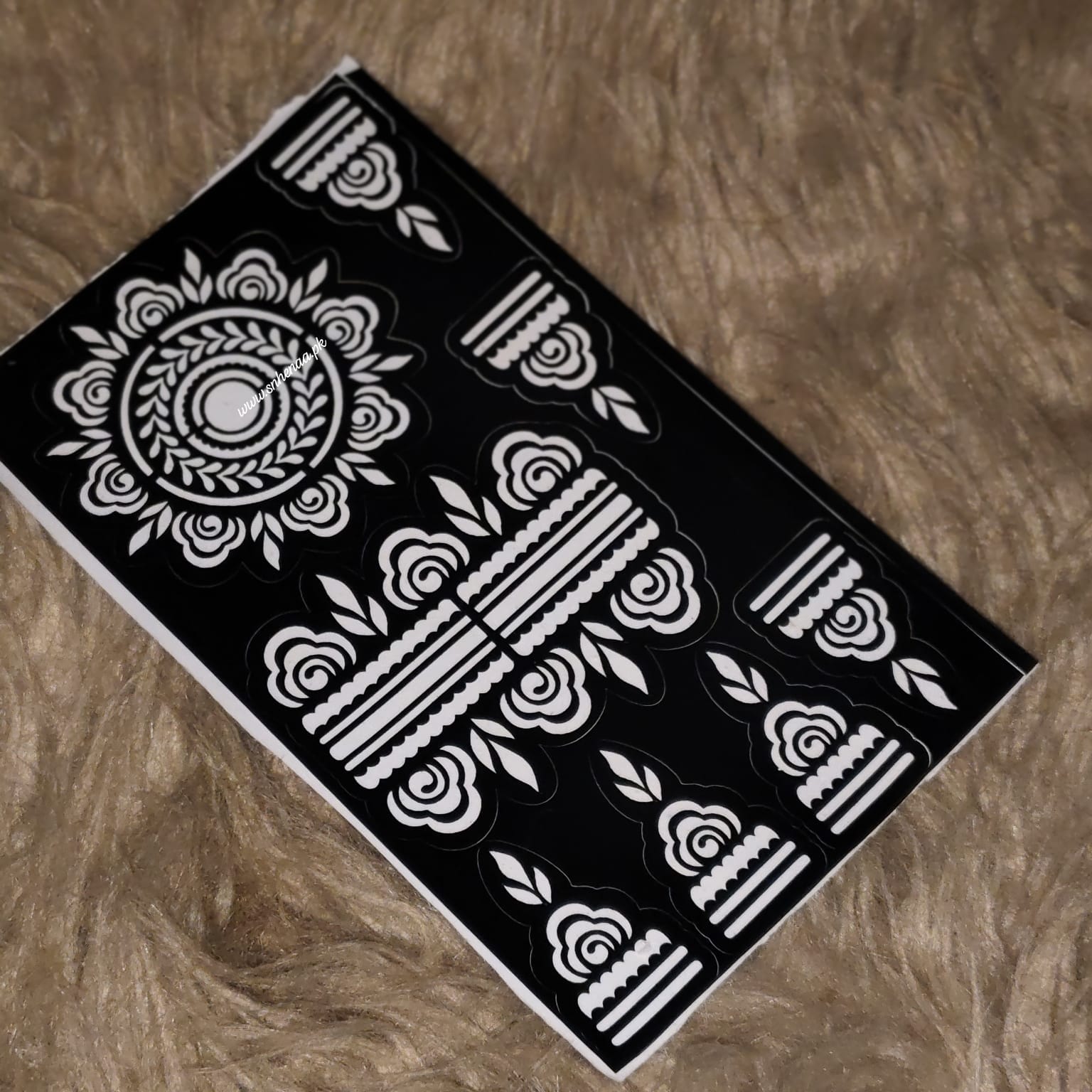 Reuseable Henna Stencils