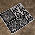Reuseable Henna Stencils SN-28