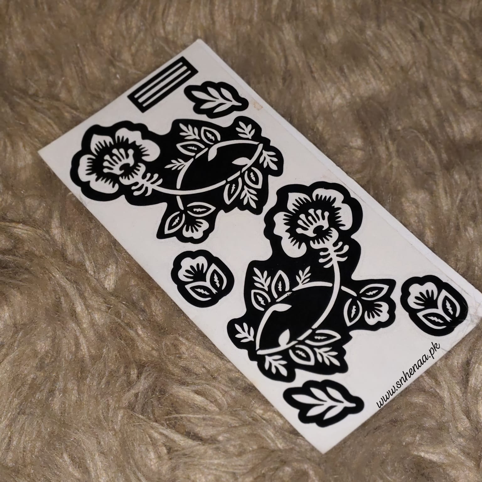 Reuseable Henna Stencils