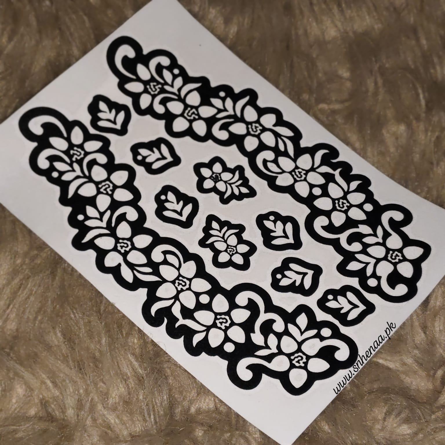 Reuseable Henna Stencils SN-95