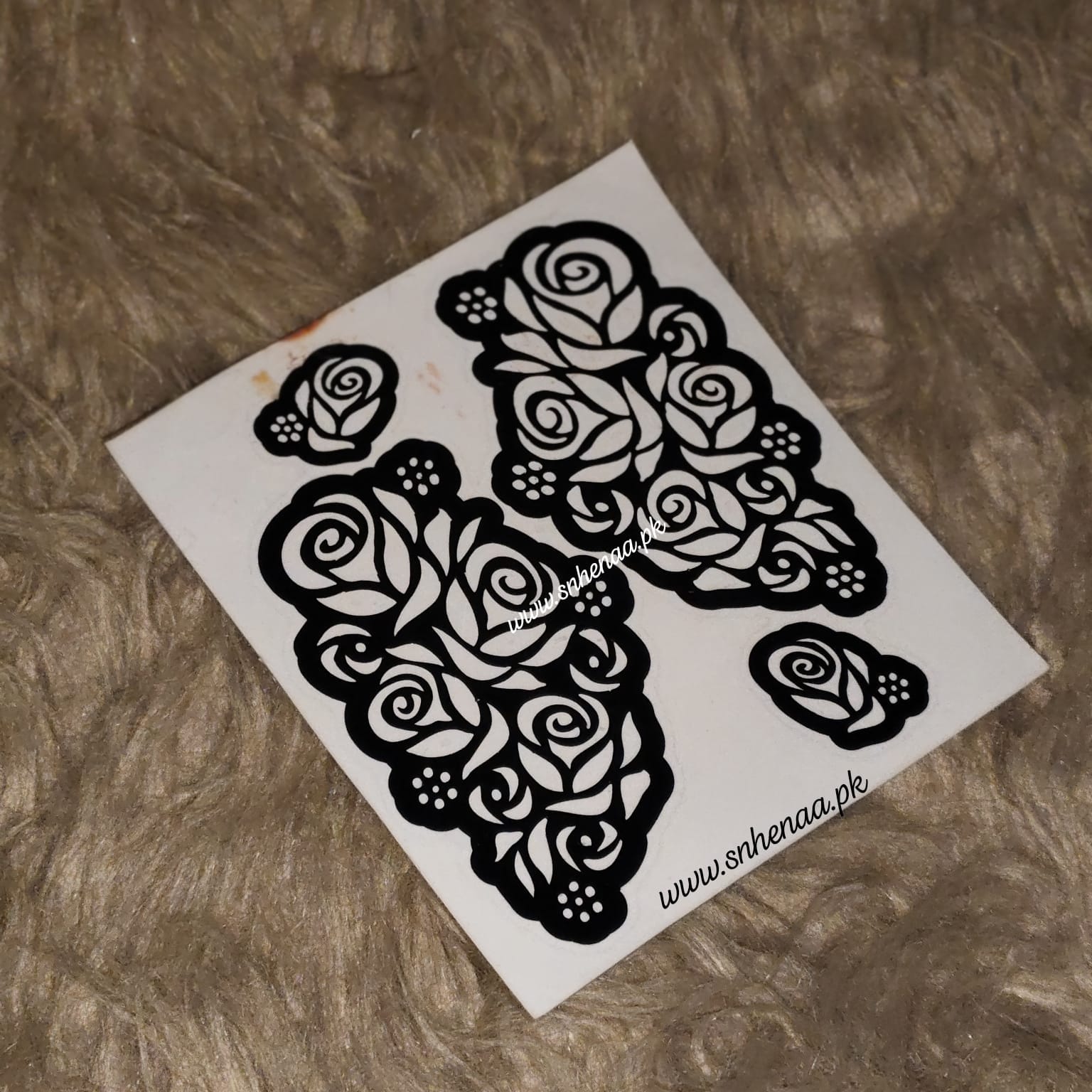 Reuseable Henna Stencils