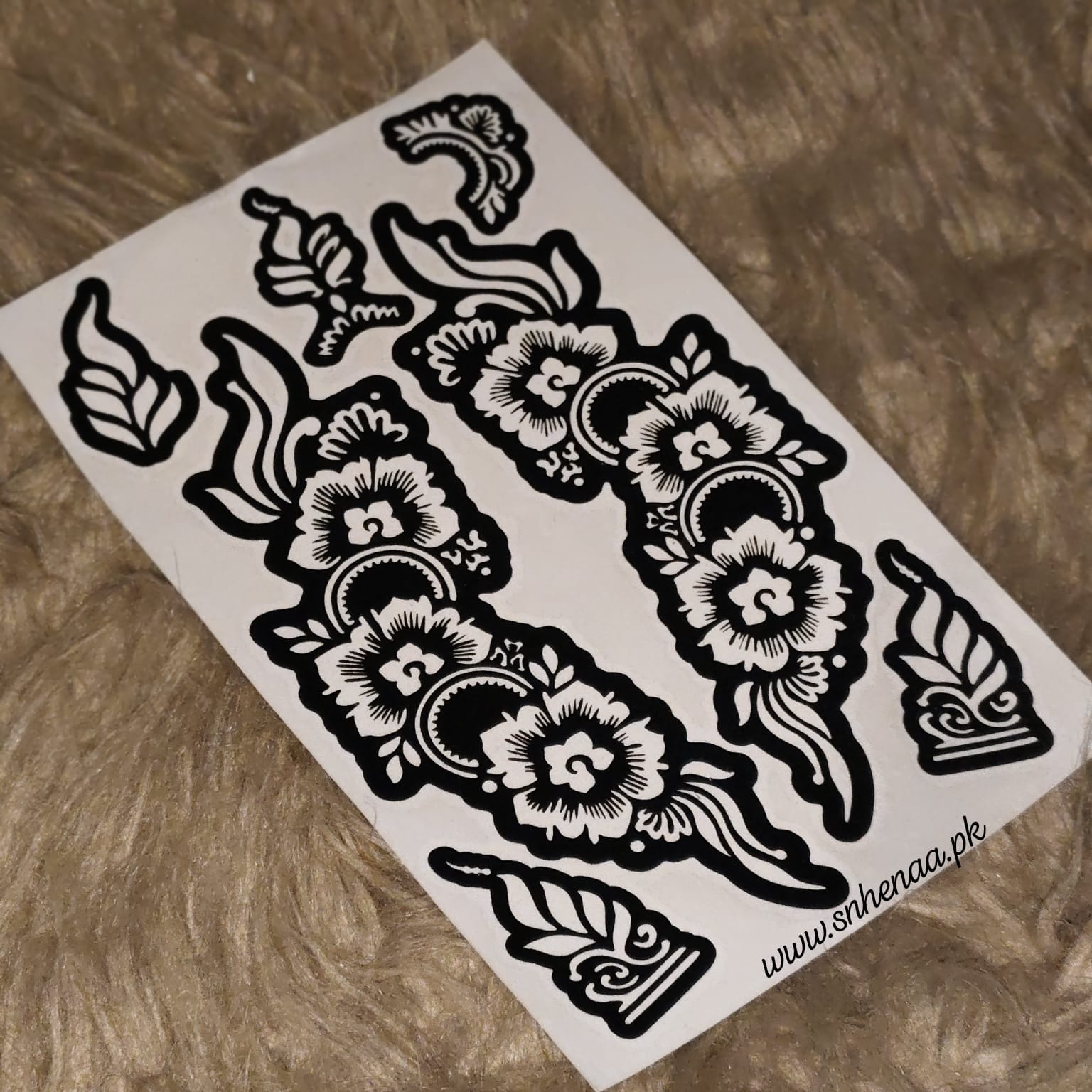 Reuseable Henna Stencils SN-76
