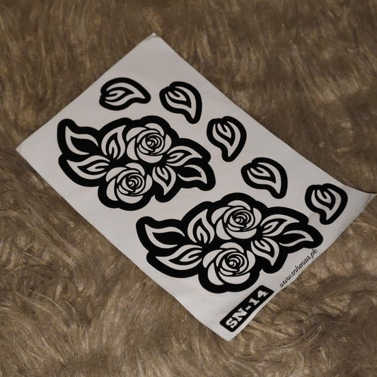 Reuseable Henna Stencils