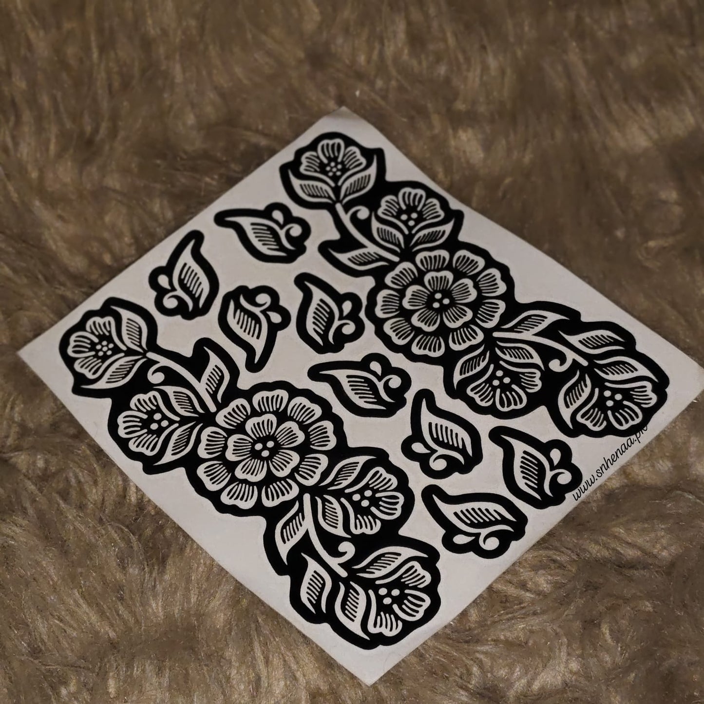 Reuseable Henna Stencils