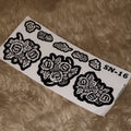 Reuseable Henna Stencils SN-16