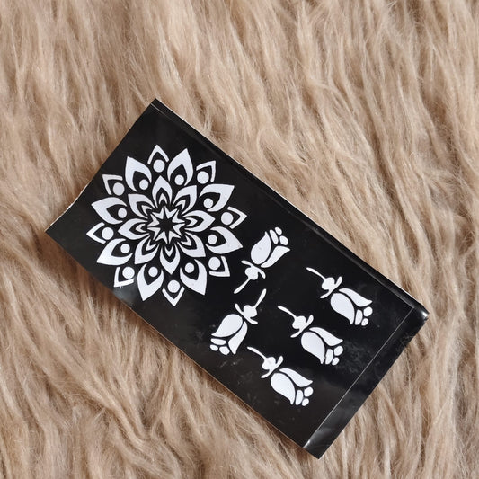 Kids Henna Stencils