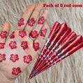 SN Red Henna (Pack of 6)