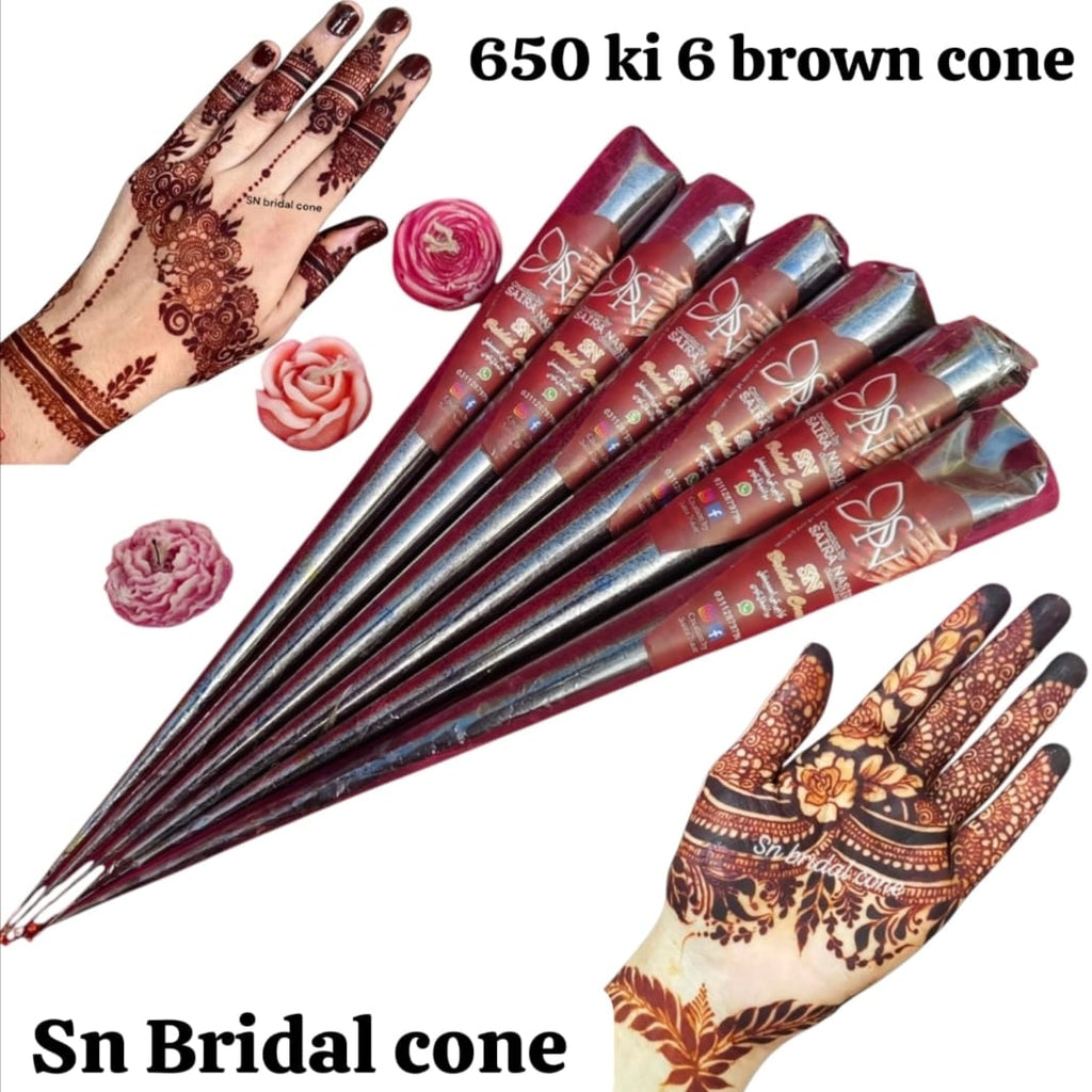 SN BRIDAL CONE (Pack Of 6)