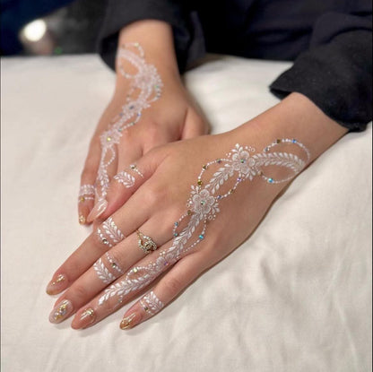 White Henna Cones