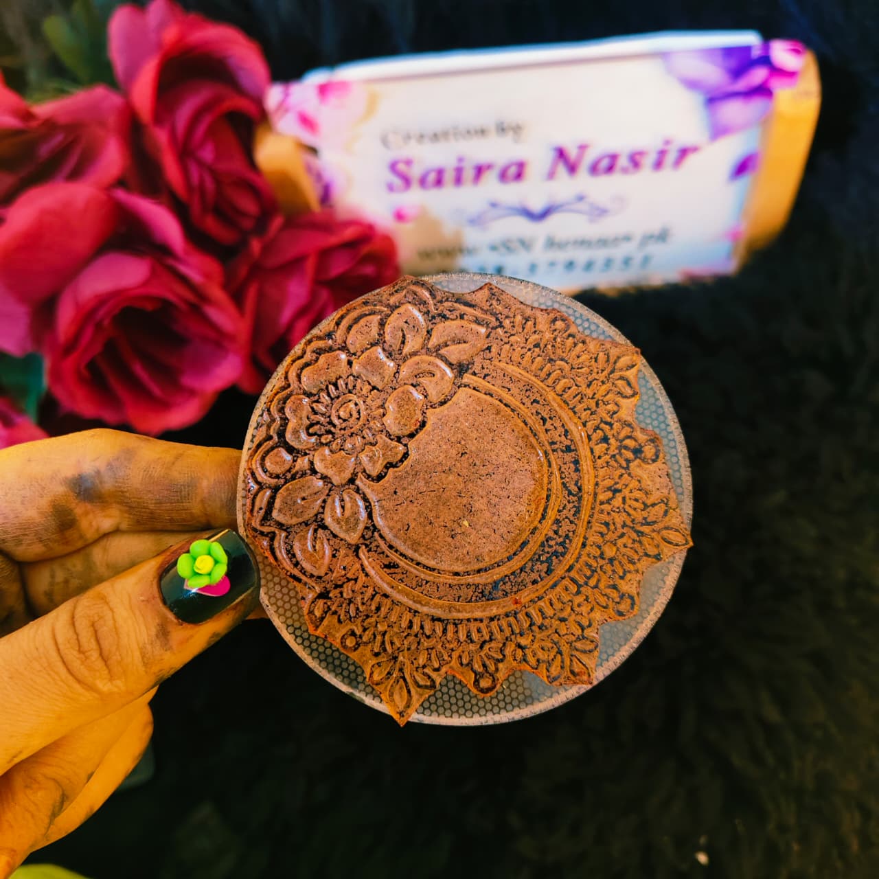 Henna Stamps Bunch Design No. 03 | Stamp & Trace Henna Designs