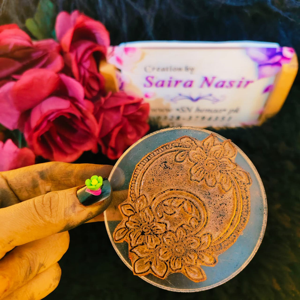 Henna Stamps Bunch Design No. 14 | Stamp & Trace Henna Designs