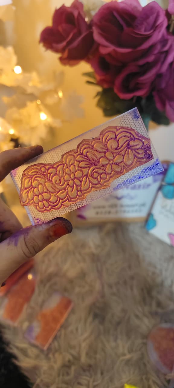 Henna Stamps Kara Design No. 07 | Stamp & Trace Henna Designs