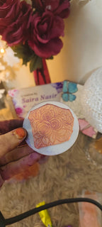 Henna Stamps Motive Design No. 01 | Stamp & Trace Henna Designs