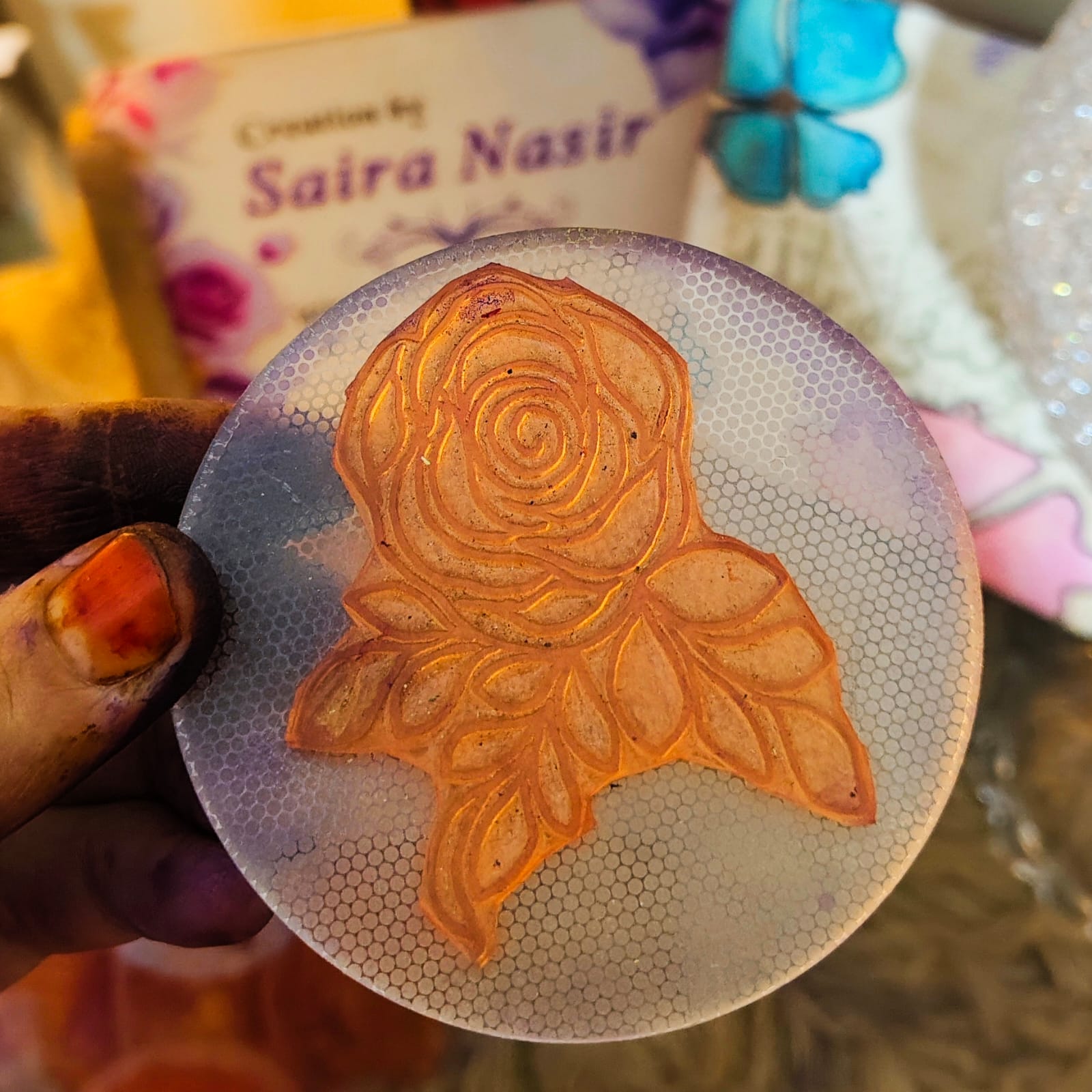 Henna Stamps Motive Design No. 18 | Stamp & Trace Henna Designs