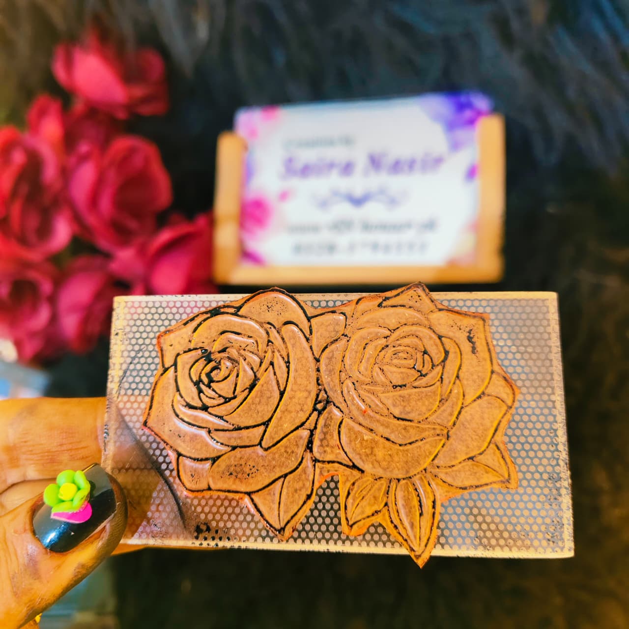 Henna Stamps Motive Design No. 06 | Stamp & Trace Henna Designs