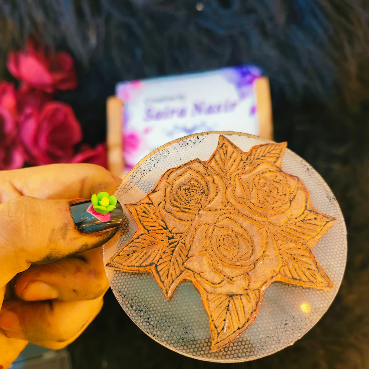 Henna Stamps Motive Design No. 15 | Stamp & Trace Henna Designs