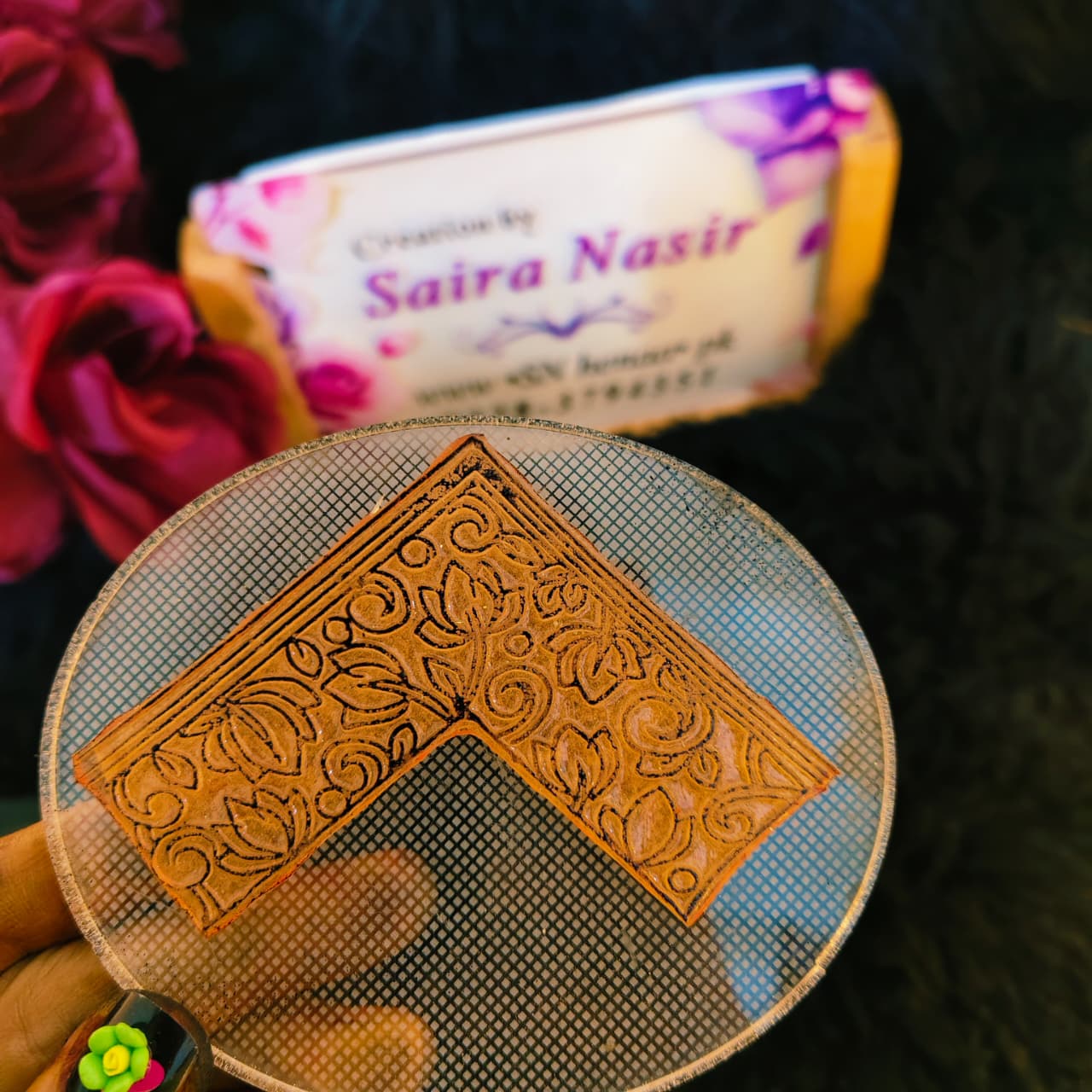Henna Stamps Kara Design No. 23 | Stamp & Trace Henna Designs