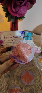 Arabic Henna Stamps Design No. 02 | Stamp & Trace Henna Designs