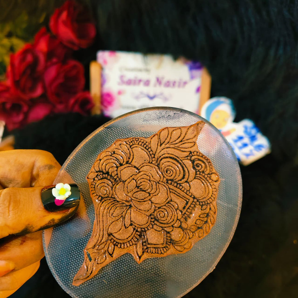 Henna Stamps for Bridal & Party Design No. 29