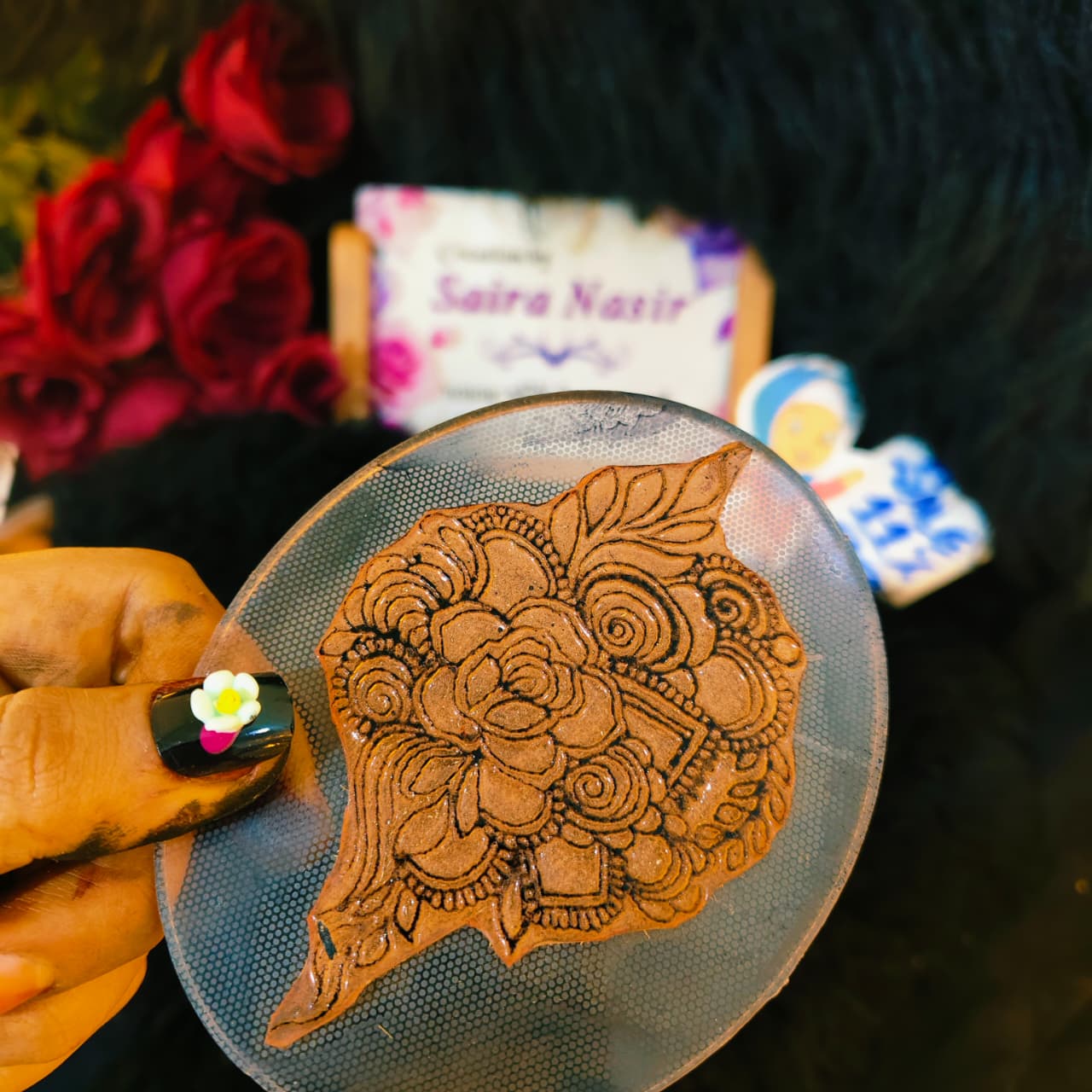 Henna Stamps for Bridal & Party Design No. 29
