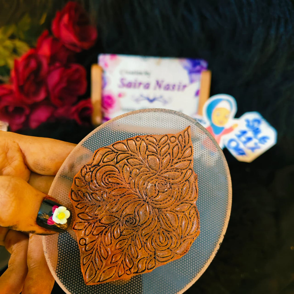Henna Stamps for Bridal & Party Design No. 35