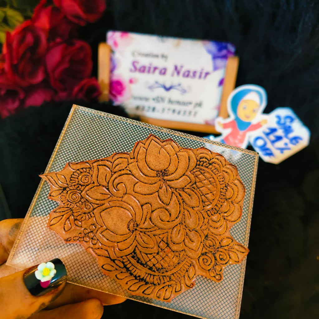 Henna Stamps for Bridal & Party Design No. 32