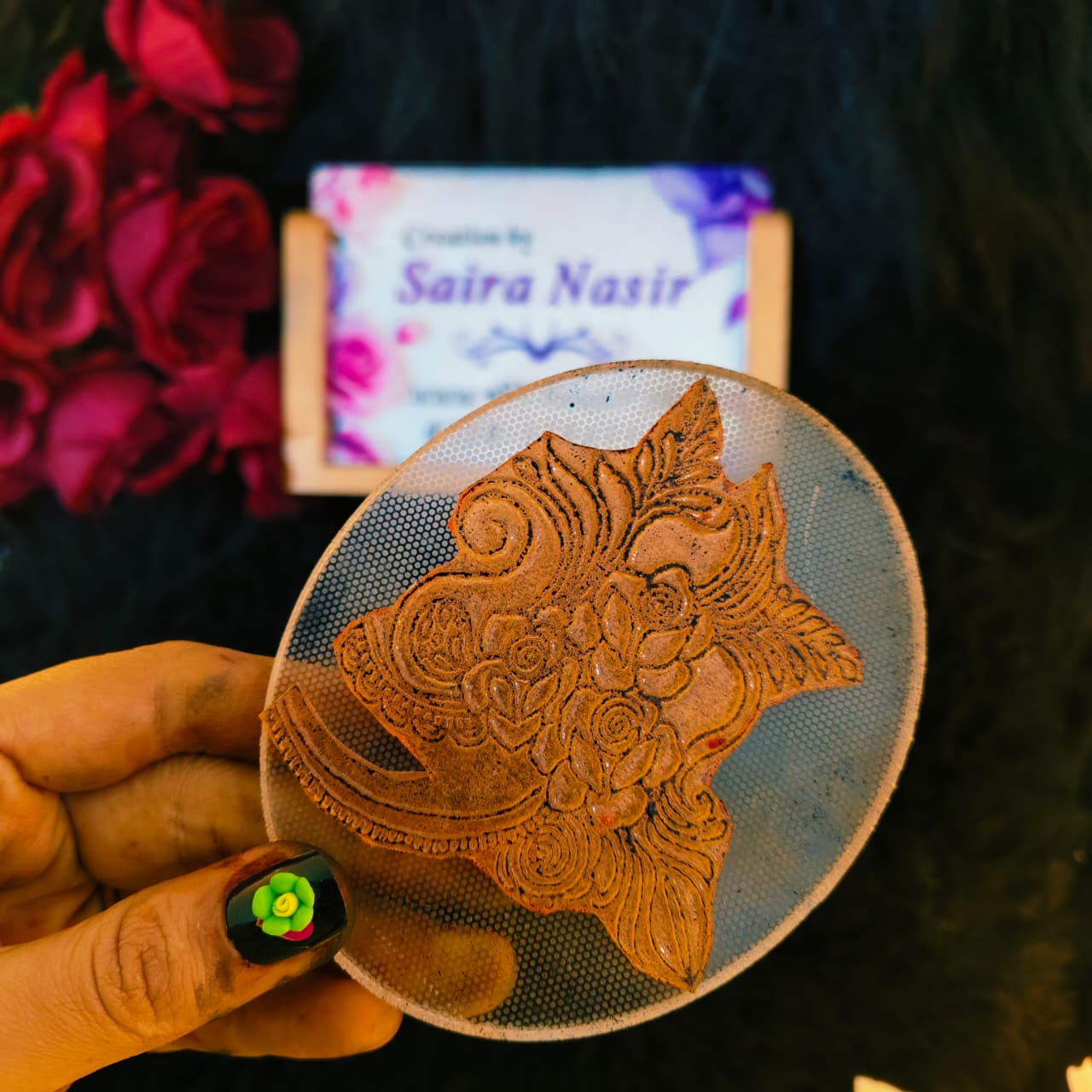 Henna Stamps for Bridal & Party Design No. 28
