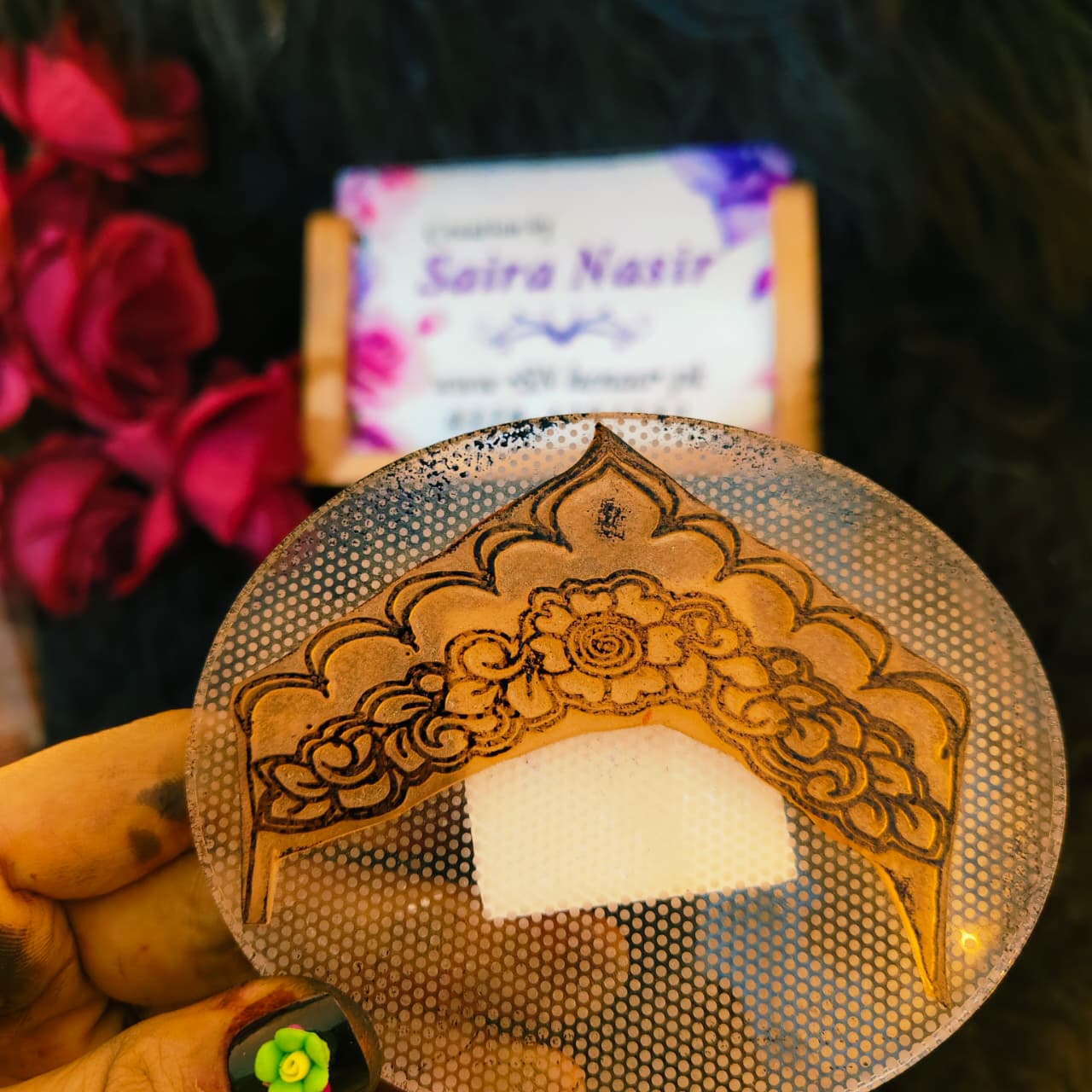 Henna Stamps for Bridal & Party Design No. 15