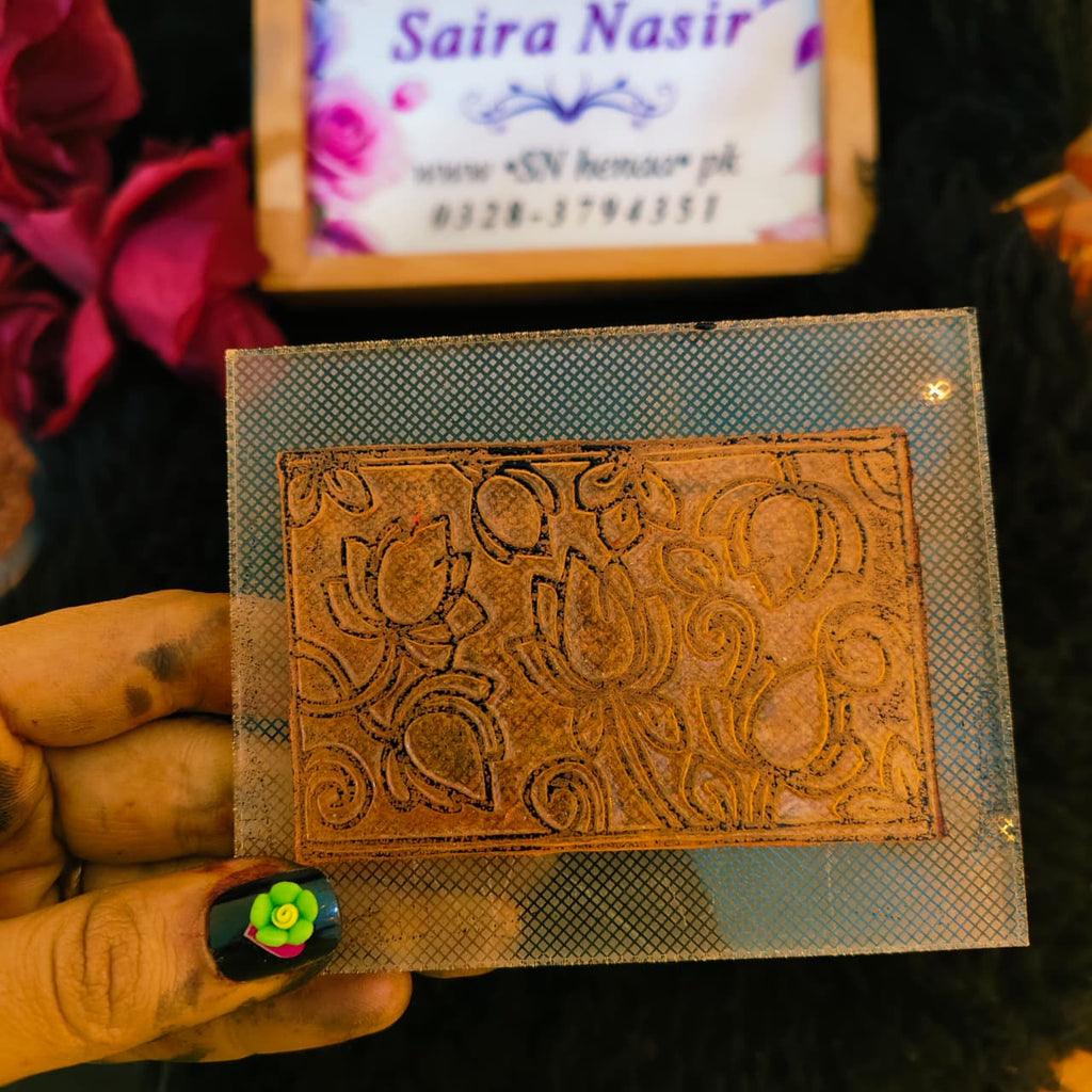 Henna Stamps for Bridal & Party Design No. 26