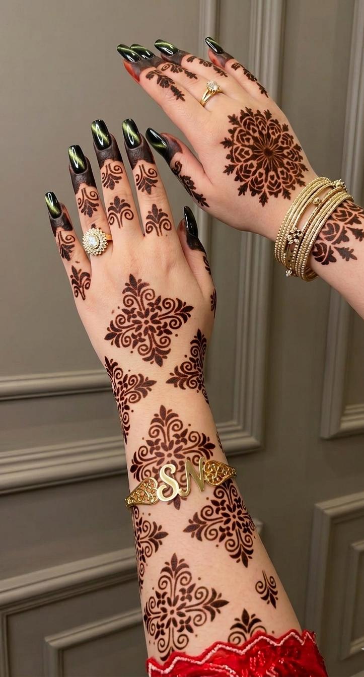 Most Viral MEHENDI STICKER 2026 / Henna stencils  SN-238