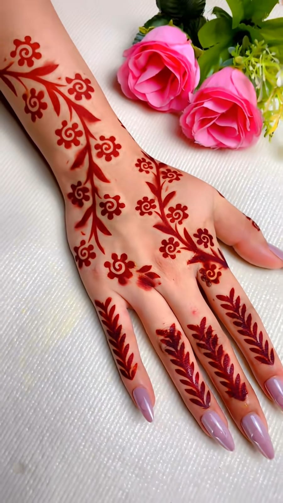 Most Viral MEHENDI STICKER / Henna stencils  SN-250