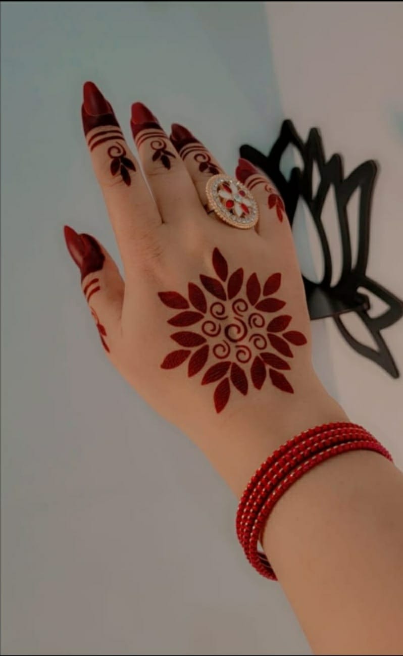 Trending Mehndi Stencil Stickers / Henna stencils  SN-04