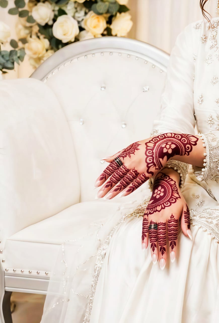 Most Viral MEHENDI STICKER / Henna stencils  SN-248