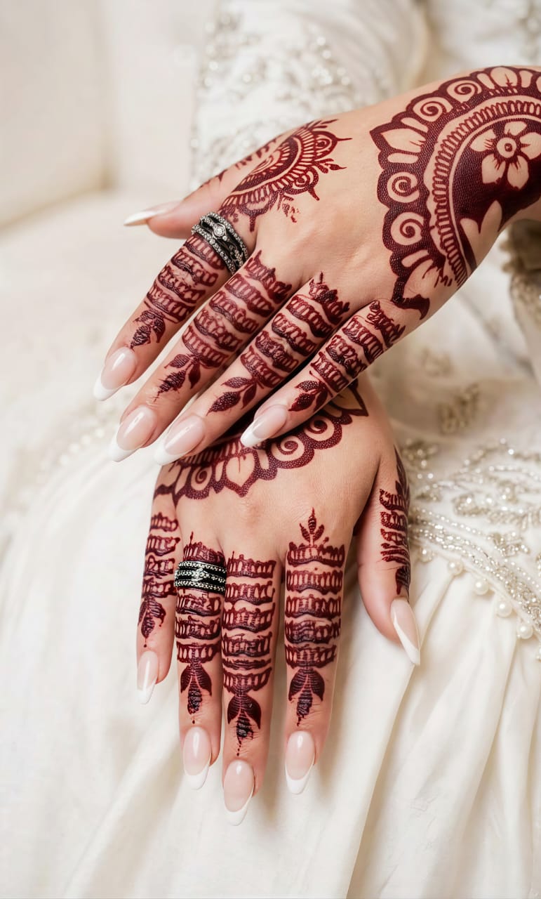 Most Viral MEHENDI STICKER / Henna stencils  SN-248