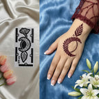 Viral Mehndi Stencil Stickers for Events / Henna stencils  SN-06 | Saira Nasir
