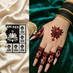 Most Viral MEHENDI STICKER / Henna stencils  SN-253
