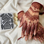 Most Viral MEHENDI STICKER / Henna stencils  SN-B-31