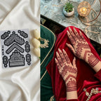 Most Viral MEHENDI STICKER / Henna stencils  SN-B-31