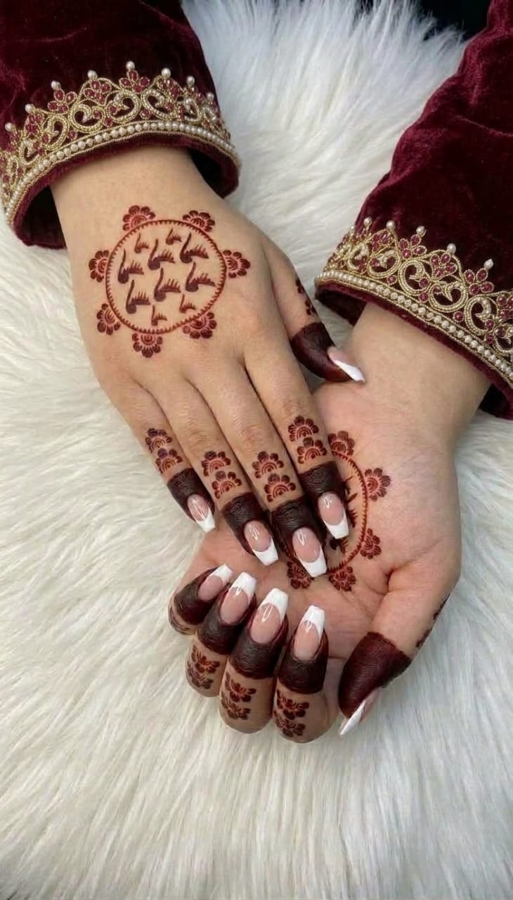 Most Trending Mehndi Stencil Stickers / Henna stencils  SN-03